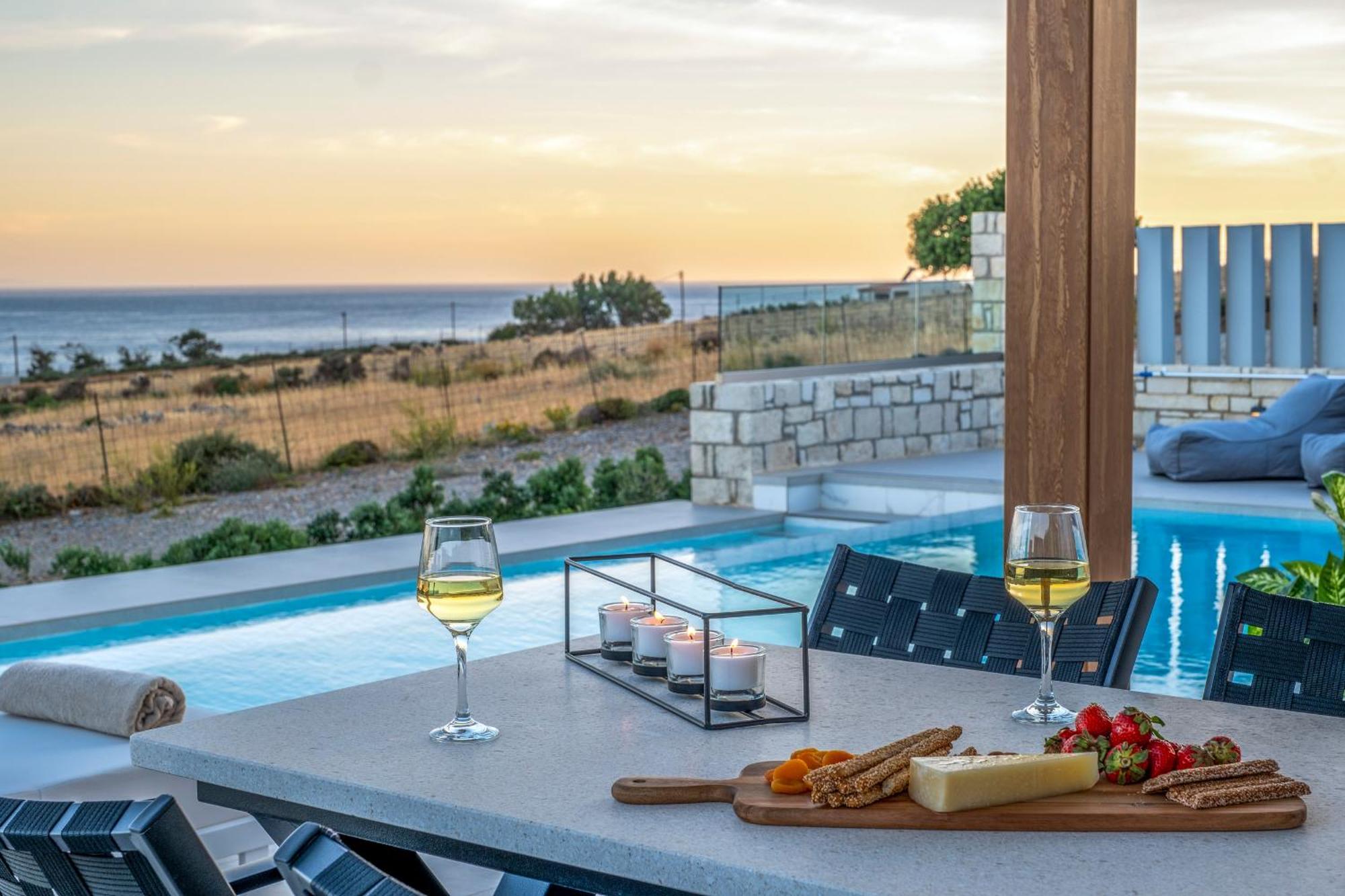Fysiophylia Villas Frangocastelo Bagian luar foto